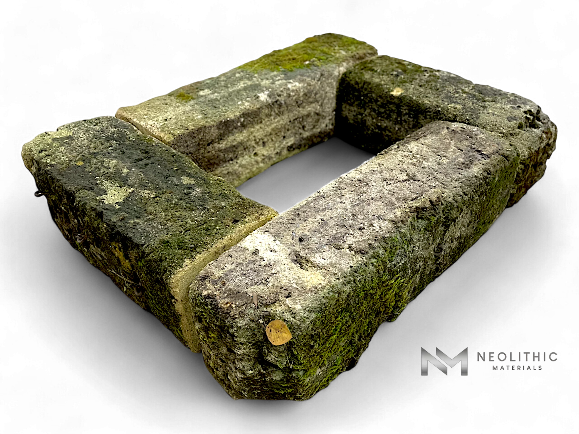 French Limestone Fire Pit - Image 1